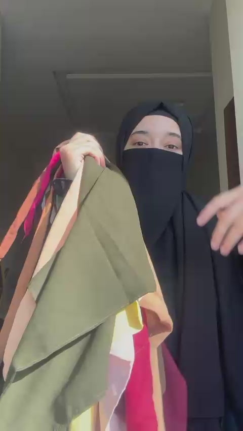 Georgette Half Niqab's